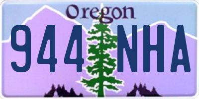 OR license plate 944NHA
