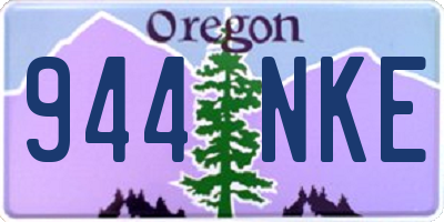 OR license plate 944NKE