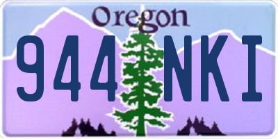 OR license plate 944NKI