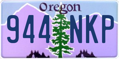 OR license plate 944NKP