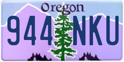 OR license plate 944NKU