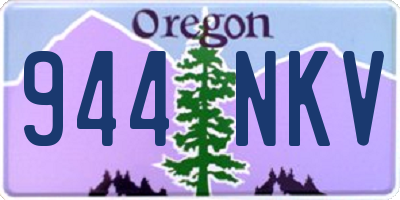 OR license plate 944NKV