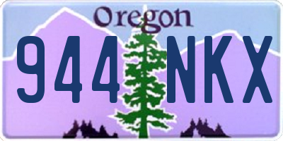 OR license plate 944NKX