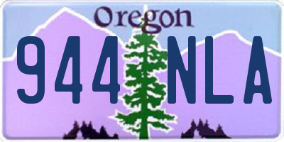 OR license plate 944NLA