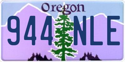 OR license plate 944NLE