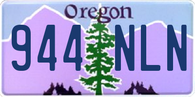 OR license plate 944NLN