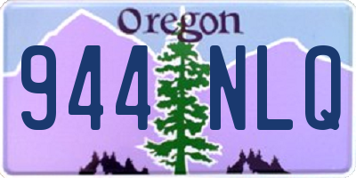 OR license plate 944NLQ