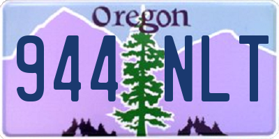 OR license plate 944NLT