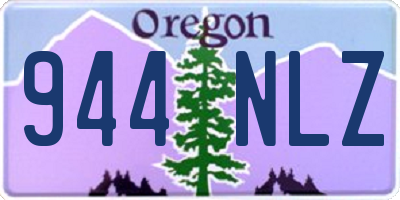 OR license plate 944NLZ