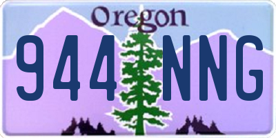 OR license plate 944NNG