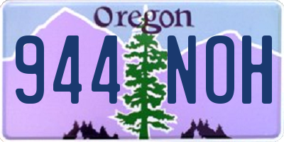 OR license plate 944NOH