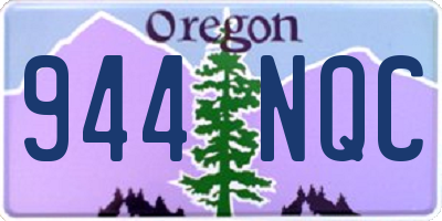 OR license plate 944NQC