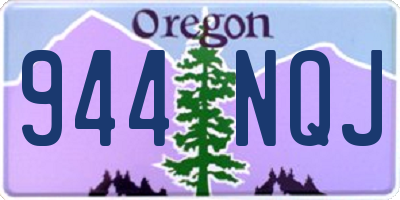 OR license plate 944NQJ