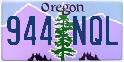 OR license plate 944NQL