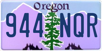 OR license plate 944NQR