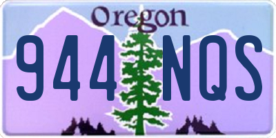OR license plate 944NQS