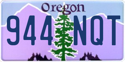 OR license plate 944NQT