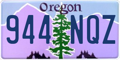 OR license plate 944NQZ