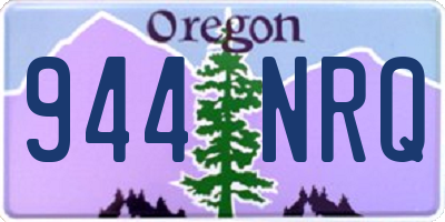 OR license plate 944NRQ