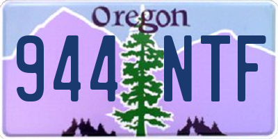 OR license plate 944NTF