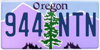 OR license plate 944NTN