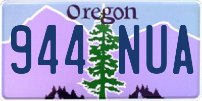 OR license plate 944NUA