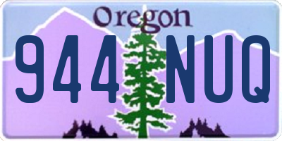 OR license plate 944NUQ