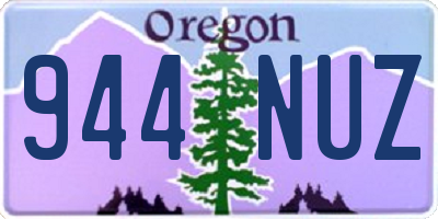 OR license plate 944NUZ