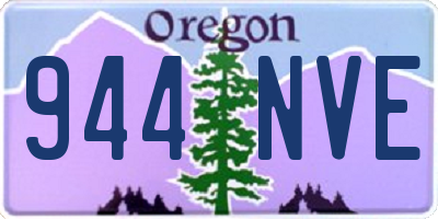 OR license plate 944NVE