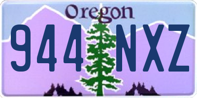 OR license plate 944NXZ