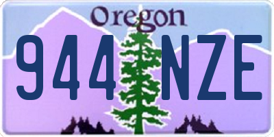 OR license plate 944NZE