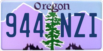 OR license plate 944NZI