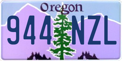 OR license plate 944NZL