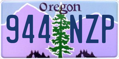 OR license plate 944NZP