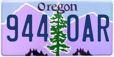 OR license plate 944OAR
