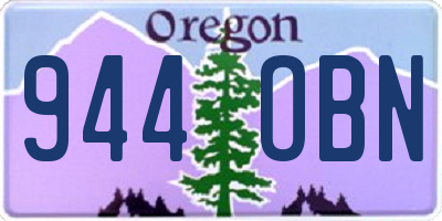 OR license plate 944OBN