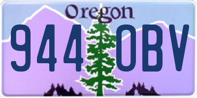 OR license plate 944OBV