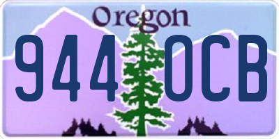 OR license plate 944OCB