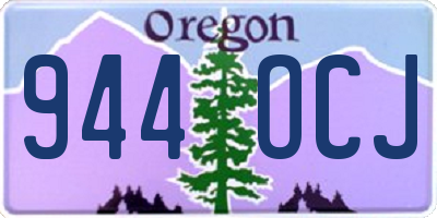 OR license plate 944OCJ