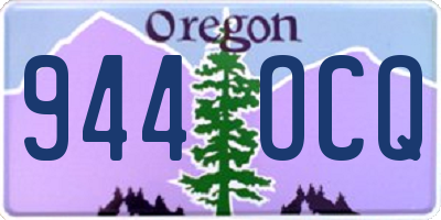 OR license plate 944OCQ