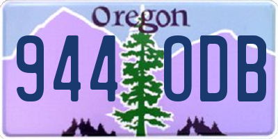 OR license plate 944ODB
