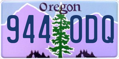 OR license plate 944ODQ