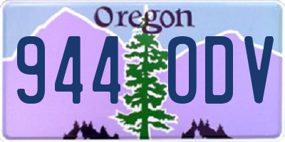 OR license plate 944ODV