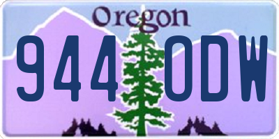 OR license plate 944ODW