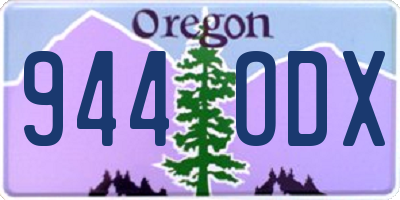 OR license plate 944ODX