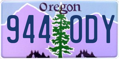 OR license plate 944ODY