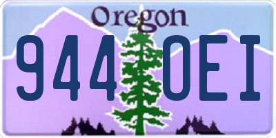 OR license plate 944OEI