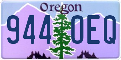 OR license plate 944OEQ
