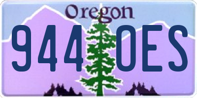 OR license plate 944OES