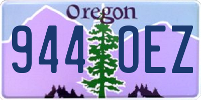OR license plate 944OEZ